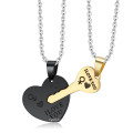 Jewelry Key To My Heart Necklace Stainless Steel